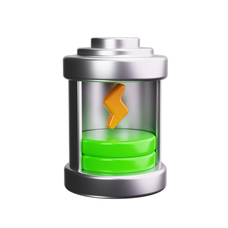 Battery Storage  3D Icon