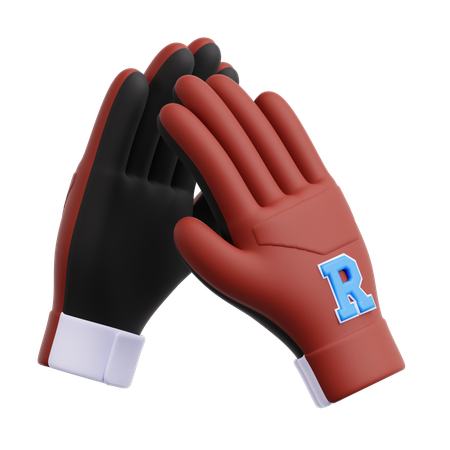 Batting glove  3D Icon