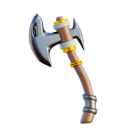 Battle Axe  3D Icon