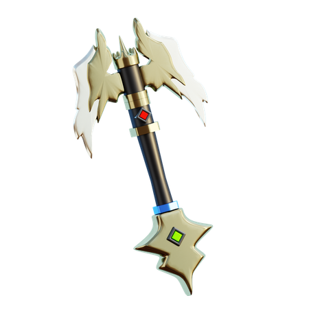 Battle Axe  3D Icon