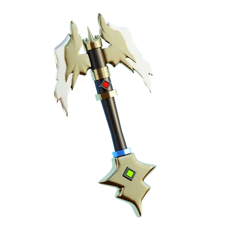 Battle Axe  3D Icon