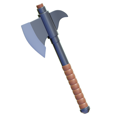 Battle Axe  3D Icon