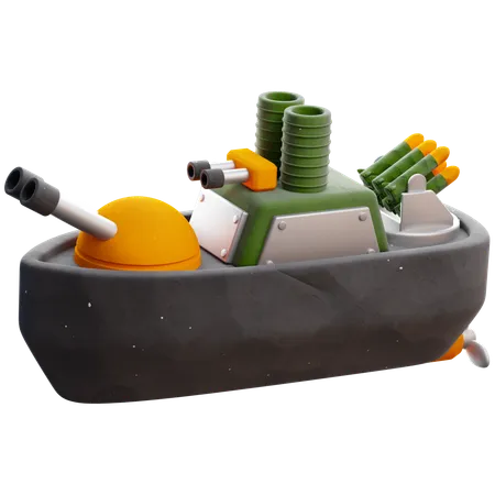 Battle Ship  3D Icon