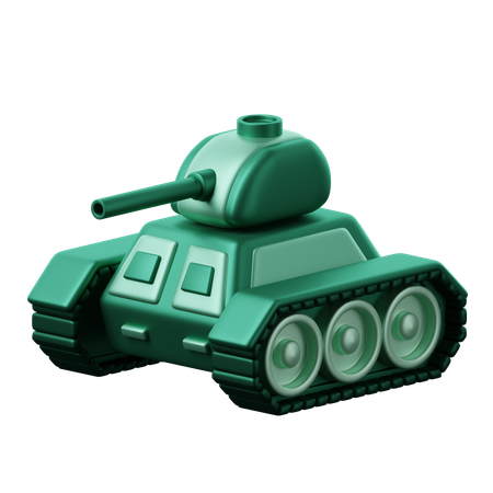 Battle Tank  3D Icon