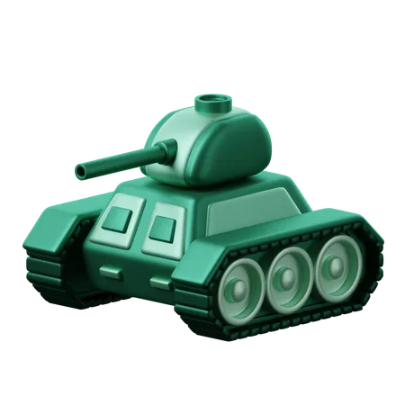 Battle Tank  3D Icon