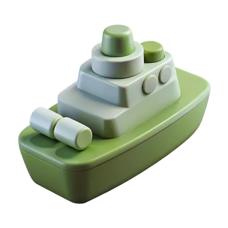 Battleship  3D Icon
