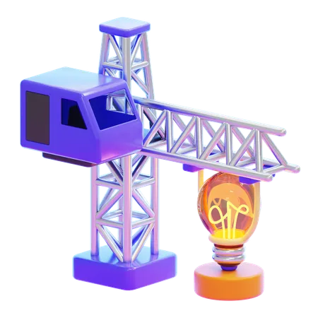 Bauen  3D Icon