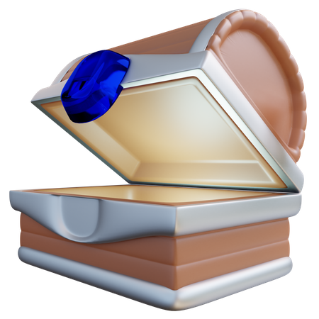 Baú de tesouro  3D Icon