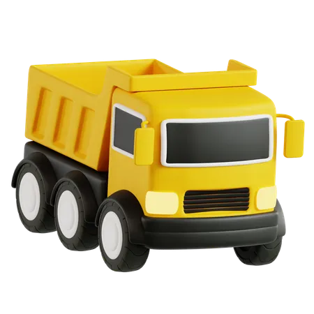 Bau-LKW  3D Icon