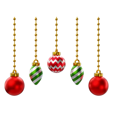 Baubles Balls  3D Icon