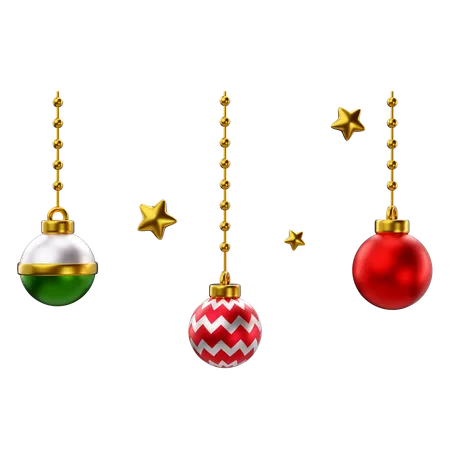 Baubles Balls  3D Icon