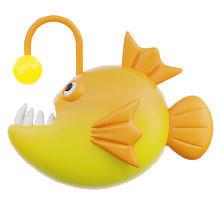 Lotte de mer  3D Icon