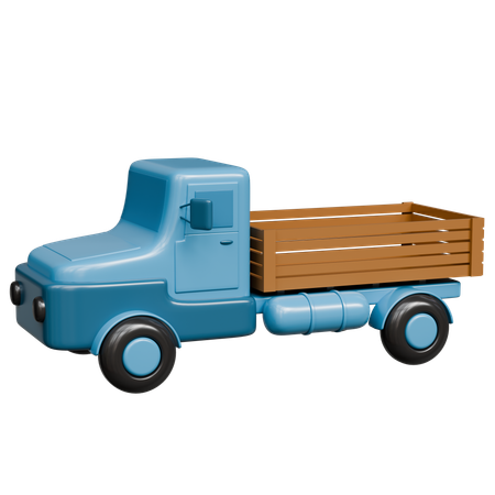 Bauernhof LKW  3D Icon