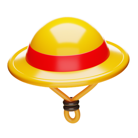 Bauernhut  3D Icon