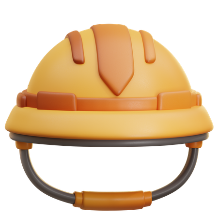 Bauhelm  3D Icon