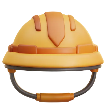 Bauhelm  3D Icon