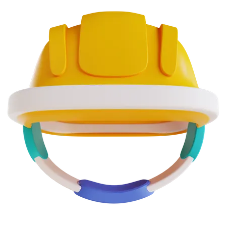 Bauhelm  3D Icon