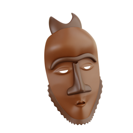 Baule-Maske  3D Icon