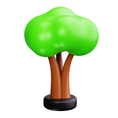 Baum  3D Icon