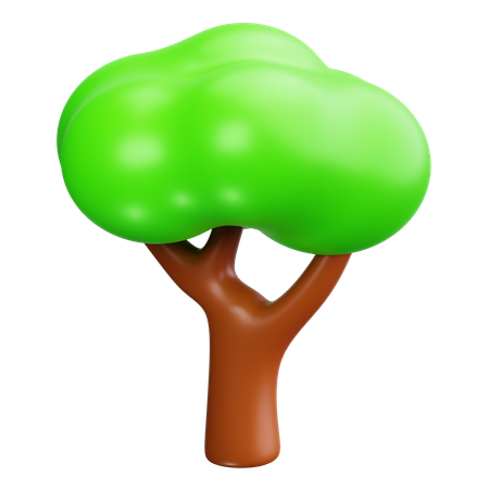 Baum  3D Icon