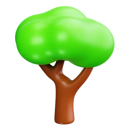 Baum  3D Icon