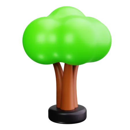 Baum  3D Icon