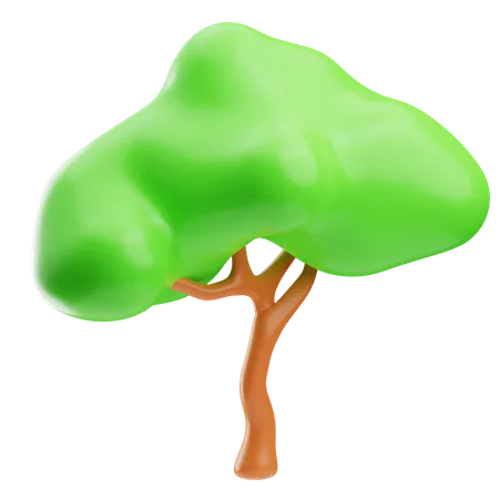 Baum  3D Icon