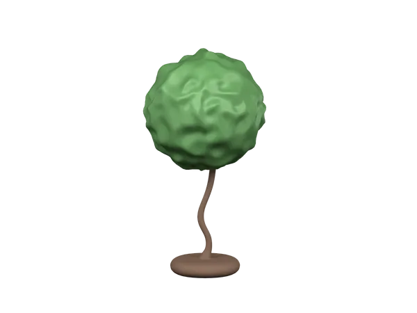 Baum  3D Illustration