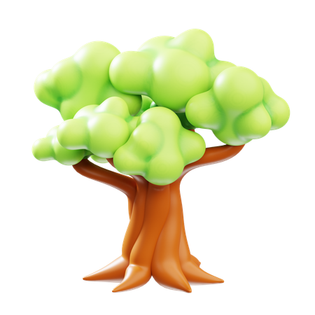 Baum  3D Icon