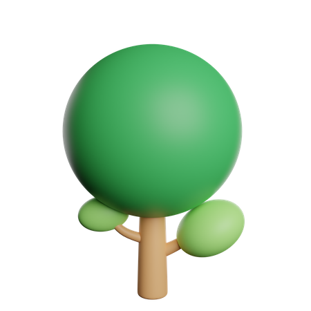 Baum  3D Illustration