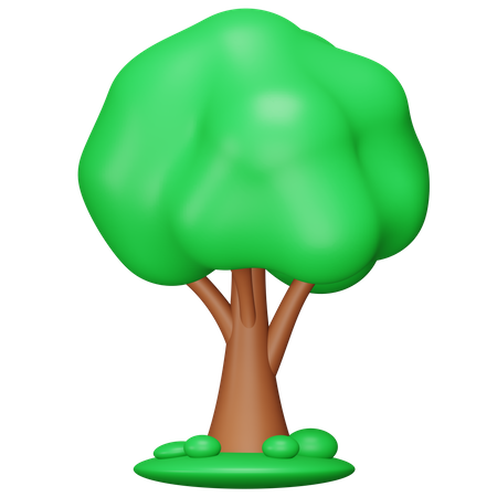 Baum  3D Icon