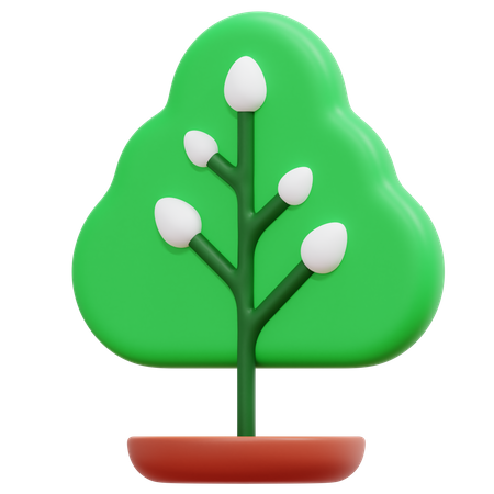 Baum  3D Icon