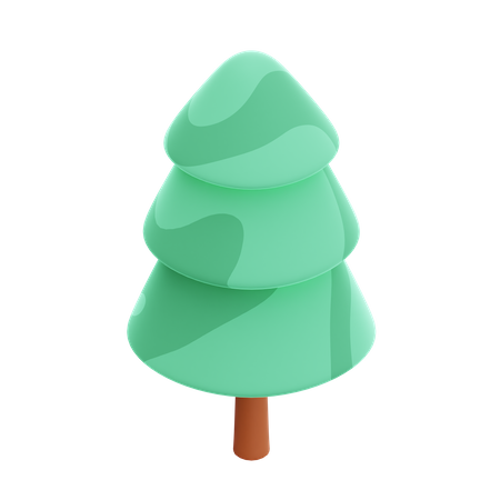 Baum  3D Icon