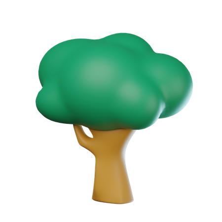 Baum  3D Icon