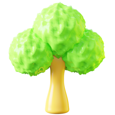 Baum  3D Icon