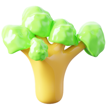 Baum  3D Icon