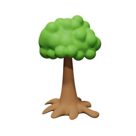 Baum  3D Icon