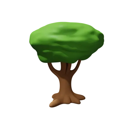 Baum  3D Icon