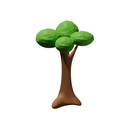 Baum  3D Icon