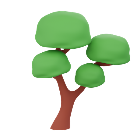 Baum  3D Icon