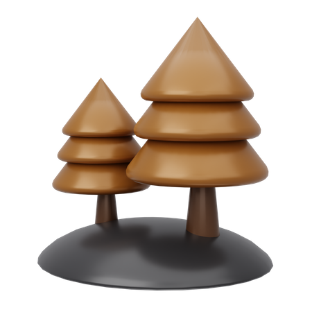 Baum  3D Icon