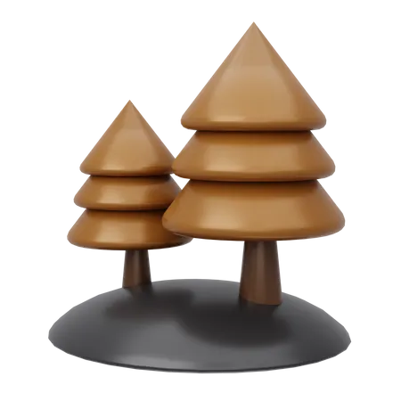 Baum  3D Icon