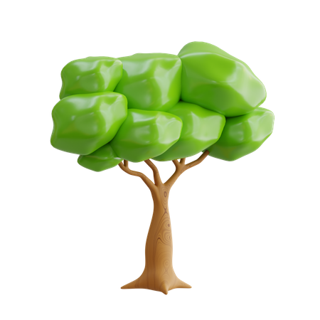 Baum  3D Icon