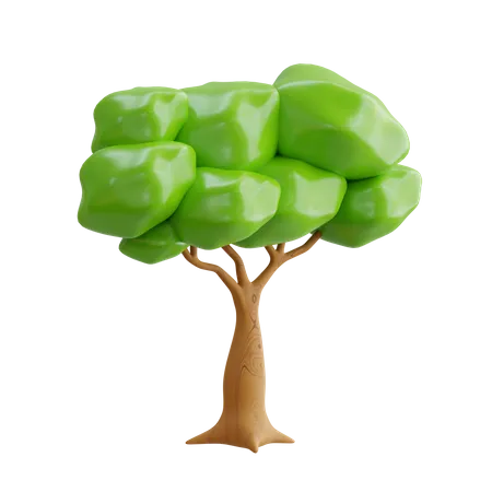 Baum  3D Icon