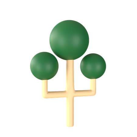 Baum  3D Icon