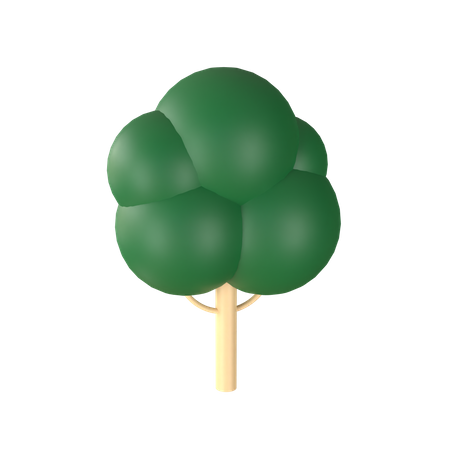 Baum  3D Icon