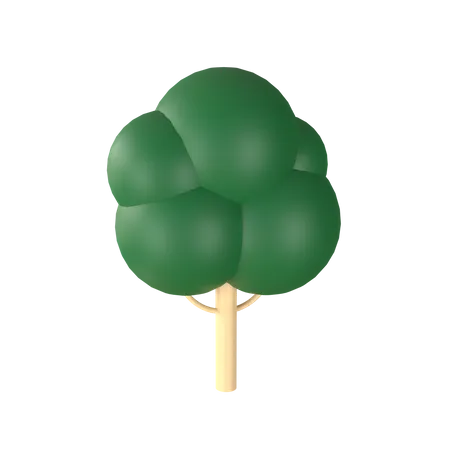 Baum  3D Icon