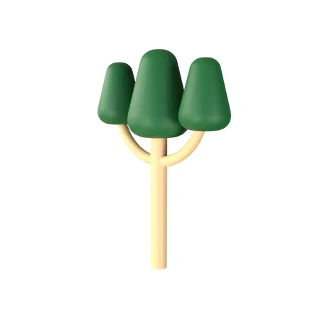 Baum  3D Icon