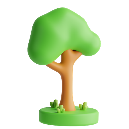 Baum  3D Icon