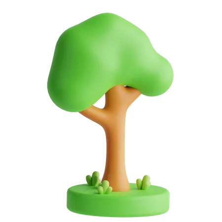 Baum  3D Icon